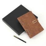 레더핏 다이어리형 노트 볼펜세트 플래너 선물