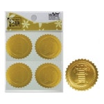 우진산업사 우진 상장스티커 한자-동색 - 49073