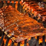 더한 숨바고기 스페어립 원육 한판 2.5kg
