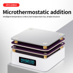 미니 예열 플레이트 납땜 재 작업 스테이션 PCB SMD 보드 납땜 가열 테이블 조절 가능한 온도 G3061 PD65W