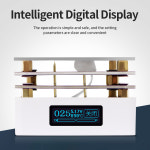 미니 예열 플레이트 납땜 재 작업 스테이션 PCB SMD 보드 납땜 가열 테이블 조절 가능한 온도 G3061 PD65W