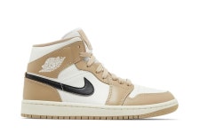 JORDAN Jordan 1 미드 여성용 블랙-데저트 Kleur Als Op Foto BQ6472-103