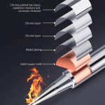 LAOA 무연 납땜 인두 헤드 용접 스테이션 일정한 온도 전기 도구