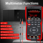 ZOYI 컬러 스크린 s 2 채널 오실로스코프 고정밀 다기능 멀티미터 3 인 1 50MHz 자동 전기 ZT-703