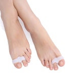 발가락 2홀 밴드 깔창 발가락링 실리콘 E형