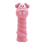 강아지 크런치 피그 삑삑이 라텍스 장난감 1P 토이