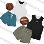 마스터욱 농구유니폼 양면저지 농구복 초경량