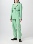 GANNI 가니 수트 자켓 484 Green