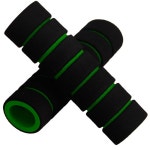 자전거 핸들 바 그립 부드러운 미끄럼 방지 스폰지 보호 커버 액세서리