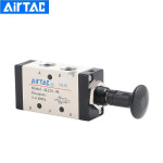 Airtac 푸시 풀 밸브 4L Sries 5 2 Way 솔레노이드 공압 스위치 수동 4L110 4L210 4L310