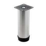 높이조절 가구발세트 원통형 침대 보수 가구 쇼파다리 원통가구발 파이프가구발