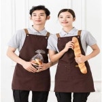 남녀 다용도 홀더넥 커스텀 방수 앞치마 카페앞치마