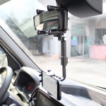 차량 휴대폰 백미러 사이드미러 거치대 내비게이션