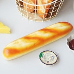 보드미 디저트모형 말랑말랑 버터 바게트 모형 1P 디저트 빵모형 카페