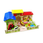 병설 유치원 관공서 동물농장 사고력 원목블럭 YEOS2