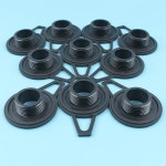 Husqvarna 362 전기 톱 365 75 교체 부품 용 10Pcs 오일 펌프 웜기어 키트 371 372 385 390 503