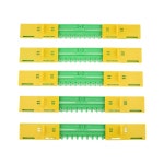 5Pc 플라스틱 벌집 문 양봉 상자 문 탈출 방지 하이브 게이트 시트 둥지 스페이서 꿀벌 입구 도구