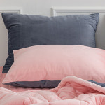 해피니 빌리 리버서블 극세사 베개커버 베개솜 별매