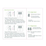 전기 LCD 디지털 카운트다운 스위치 스마트 플러그 소켓 가정용 EU 230V