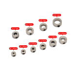 10PCS 금속 칼라 샤프트 액슬 부싱 랜딩 기어 RC 모델 부품 10PCS 1