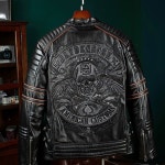 오토바이 소 자켓 바이크 가죽 남성 점퍼 재킷 빈티지