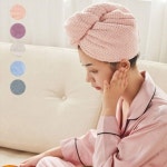 가볍고 부드러운 원단 남성 여성 헤어 드라이 수건 피치
