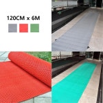 상가 출입구용 미끄럼방지 물빠짐 배수매트 6M 병원 계단 세차장 실내 고무바닥매트