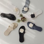 꽃 실내화 슬리퍼 욕실화 EVA 사무실 슬리퍼 블랙꽃