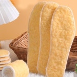 겨울 푹신한 두툼한 양털 양모 깔창