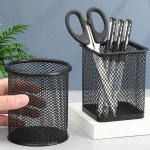 매쉬망 연필 볼펜 브러쉬 꽂이 원형