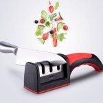 3단계 칼갈이 식칼 과일칼 논슬립 손잡이 칼야스리