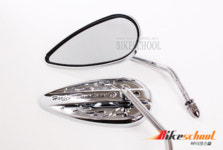 -할리데이비슨 불꽃백미러 사이드 할리거울 좌우세트 H1359