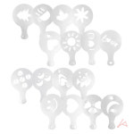 라떼아트틀 도안 스텐실 16종 435171