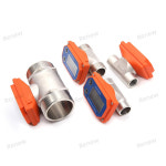 건식 전지 디지털 디스플레이 유량계 스테인리스 스틸 LCD 전자 유량 계량기 실 센서 농장 정원 관개용