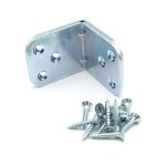 강력 모서리장석 2P 직각 티자 스텐 가구 꺽쇠 나무 강력 모서리장석 2P 직각 티자 스텐