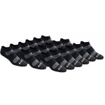 Saucony 남성용 벤틸라이팅 컴포트 핏 노 쇼 양말 베이직 18 페어 S 8-12