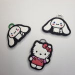 커피박 키링 DIY 친환경 업사이클링 색칠키트 커피찌꺼기 환경 교육 키티 붓물감세트 1개