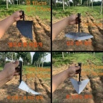 수동 쟁기 도랑 텃밭 밭고랑 밭갈이 기계 농기구 제초