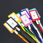 목걸이형 사원증 4가지 컬러