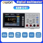 OWON 디지털 멀티미터 USB 멀티미터 테스터 휴대용 벤치탑 True RMS DC AC 전류 전압 XDM1041 XDM1241
