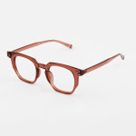 4컬러 가벼운 시력보호 심플 뿔테안경 3677