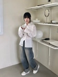 Zenia pants 제니아 데님 팬츠 워싱 와이드핏 청바지