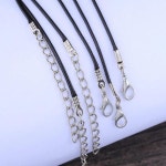 목걸이 레이스 체인 가죽 샤무드 패션목걸이줄 DIY