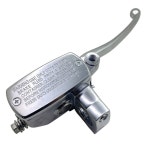 범용 크롬 오토바이 브레이크 클러치 레버 마스터 실린더 저수지 Honda Steed 400 600 Shadow 1100 Magna 250 750