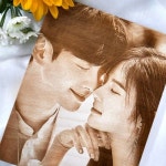 디엠지아트토이 특별한 결혼 기념일 사진인화 나무액자 L 200 X