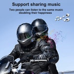 호환 상호 작용 공유 이어폰 인터콤 오토바이 블루투스 헤드셋 라이더 무선 모토 음악 헬멧 음성 Q58MAX