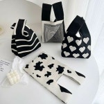 여성 니트백 뜨개 손가방 손목가방 미니가방