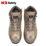 케이투세이프티 BE 천연가죽 에어메쉬 지퍼 방수 안전화 K2-36LP