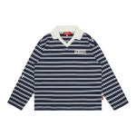 아이스비스킷 슬림스트라이프카라 티셔츠 IB41TC593