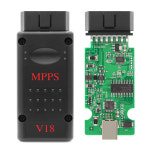 다국어 CAN ECU 튜닝 점멸기 재매핑 케이블 MPPS V18 칩 인터페이스 자동 OBD 2 OBD2 EDC15 EDC16 EDC17